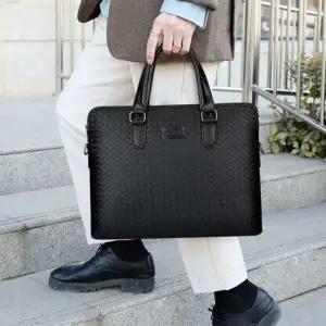[하프클럽/]남자 기본 직장인 클래식 오피스 모던 사각 서류 가방