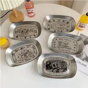 [하프클럽/](이거찜) 기본 빈티지 트레이 악세사리 모던 반지 목