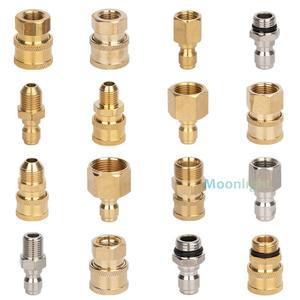 1PCS 고압 M18 연결 와셔 릴리스 피팅 빠른 M22 M14 커플러 파워 어댑터 커넥터