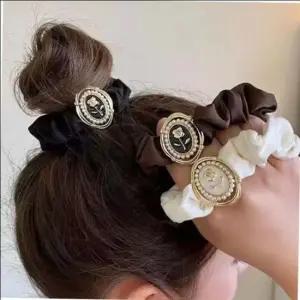 똥 당고 디테일 구성 머리 끈 예쁜 곱창 밴드 헤어 고