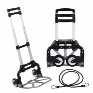 접이식 알루미늄 핸드카트 장바구니 이동식 다용도 카트 쇼핑 (WFJ5B5J)