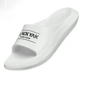 슬리퍼 남녀 공용 사무실 외출용 흰색 캐주얼 발편한 실내외용 (WFJ4YBK)