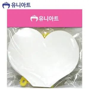 고품질 종이 부채 하트 디자인 여름용 수채화 다용도 (WFJPBFB)