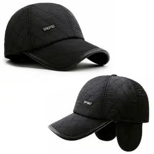 다이아 스포츠 패딩 귀달이모자 방한 모자 캡모자 등산 낚시 골프 귀마개 일체형 모자