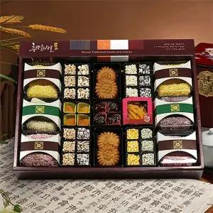 고품질 남원춘향골 전통한과 춘향골 1호 1단+보자기 선물용 특가 (WFJPCYS)