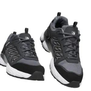 가죽 안전화 4인치 작업 신발 미끄럼 방지 노가다 와이드 (WFJ5QP0)