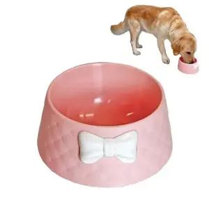 고품질 식기 투유 퀄팅식기 핑크 리본 강아지 (WFJQJXE)