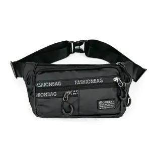 아웃도어 남자 힙색 블랙 힙색 슬링백 여행가방 (WFK436T)