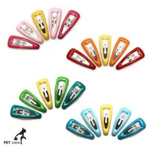 고품질 4종 삼각 애견 미니똑딱이 1판 총5개입 (WFJQMMU)