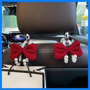 2PCS 후크 자동차 앞 좌석 뒤 후크 자동차 다기능 작은 후크 자동차 장식 액세서리 인테리어