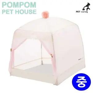 고품질 중 텐트하우스 라이트핑크 폼폼 (WFJQNOC)