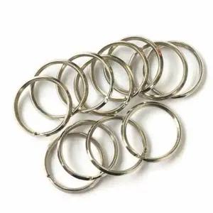 키링 25mm 사무용 고리 낱말 카드링 실용적 링 만능 키홀더 (WFJ5GWA)