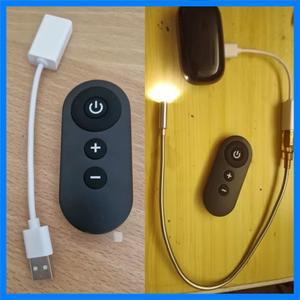 DC 5V USB RF 리모컨 스위치 무선 LED 스트립 디머 팬 속도 조절 모듈 캐비닛 야간 조명 DIY 조명 제어용