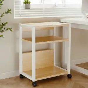 이동식 프린트 선반 데스크 파일 수납 다이 정리함 정리