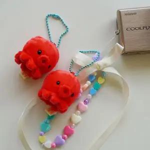 문어 바다 동물 가방 봉제 인형 키링 WFGJNG0