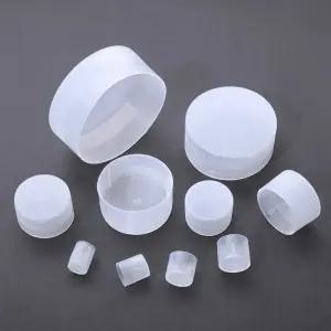 가스배관마개 화이트 외부 보호 고무 캡 투명 커버 나사 먼지 1-20개