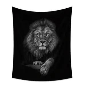 라이언 사자 인테리어 가리개 캠핑 차박 바란스 주방 소품