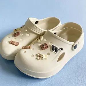 택1 샌들 말랑 크림 비치 푹 슬리퍼 키디 여름샌들 (WFJQYW6)