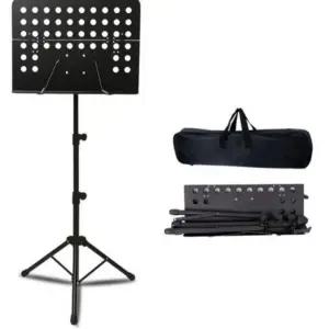 고품질 연주회 버스킹 접이식 보면대 악보 받침대 스탠드 거치대 (WFJREER)