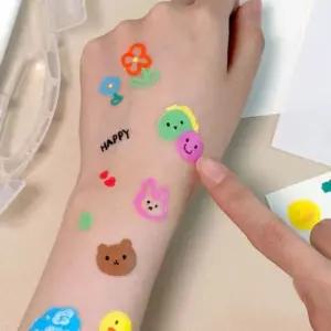 타투 디자인 만들기 마커펜 8색 4개 창의력 표현 (WFJ6VC6)