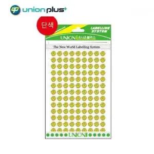 유니온플러스 원형스티커 홀로 8mm 라스티커 (WFK4B29)
