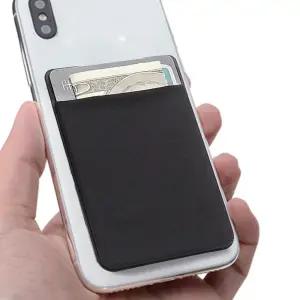 간편한 카드 폰지갑 핸드폰 슬림 카드 포켓 부착식