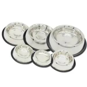 반려동물 식기 스테인레스 물그릇 950ml 배식 용기 급수 통 (WFK6B4T)