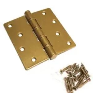 경첩 방문장치 4인치 금색 철물 여닫이문 방화문 청동 (WFJ6C83)