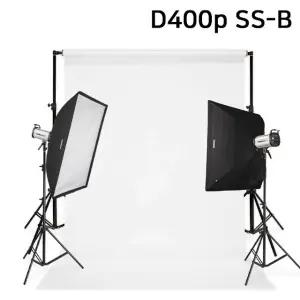 세트 B 스튜디오 D400p 2 SS 촬영 이동형 사진조명 (WFJR4DR)