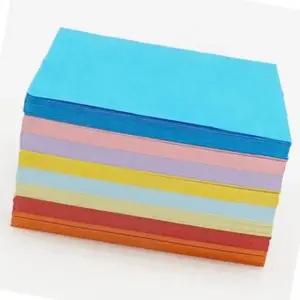 컬러 무지 색종이 아트재료 기념일 행사 미술용지 다양한 색상 (WFK6CB7)