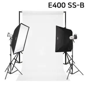 E400 B 2 스튜디오 SS 이동형 세트 사진조명 배 촬영 (WFJR4CB)