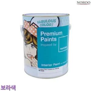 팬톤 내부용 무광 수성 페인트 보라 4L (WFK4BDM)
