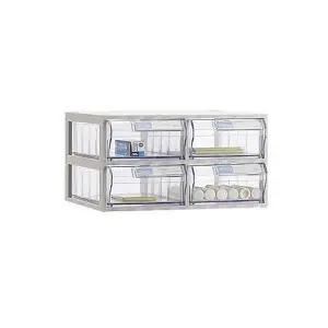 [하프클럽/]수납함 수납정리함 수납장 서랍 다용도 서랍함 투명 서랍장