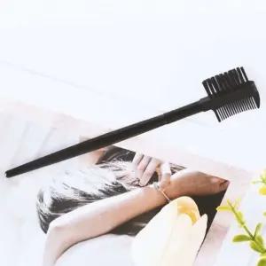 휴대용눈썹브러쉬 정리 미용 뭉친메이크업 톤조절 아이브로우펜슬 고르게 (WFJ74DR)