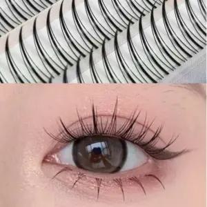 속눈썹 가닥 인조 연장 부분 셀프 붙이기 A형 (WFK54HE)