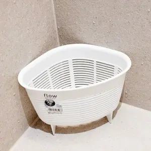 물빠짐코너수납 욕실 주방 세균증시방지 배합소재 싱크대바스켓 공간활용 (WFJ6Z6V)