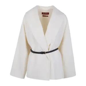 스튜디오 오픈 프론트 숄 칼라 벨트 웨이스트 재킷 2616081041600 003