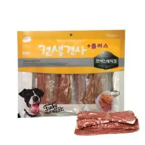 고품질 견생견사 300g 스테이크 연어 간식 강아지 플러스 (WFJRNJW)