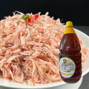 [목포수협 수매] 강경 새우젓 추젓 국내산) 2kg + 까나리액젓 국내산) 2kg