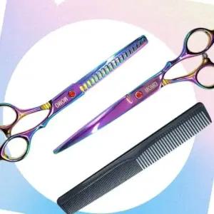 펫 전용 안전 가위 민감 부위 피부 보호 반려동물 케어 (WFK6LFR)