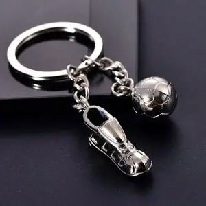 선물열쇠고리 동호회 단체 고급 변색없는 축구키홀더 실버 (WFJ752M)