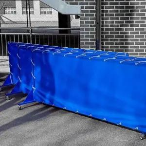 체육관 파티션 이동식 강당 칸막이 분리대 3M (WFK6DP8)