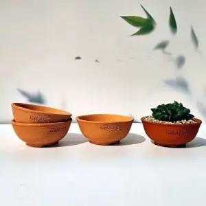 TC 이랑 국내산 수제토분 A19 2개세트-핸드메이드 화분 (WFJ702O)