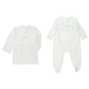 압소바 유아PG(말띠헤선물) 첼시 배냇저고리+우주복+턱받이세트 (A1A150112)