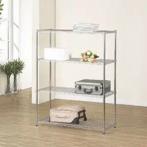 산업용선반 메탈선반 매탈랙 산업용메탈랙선반 금속선반4단 (WFJ75TI)