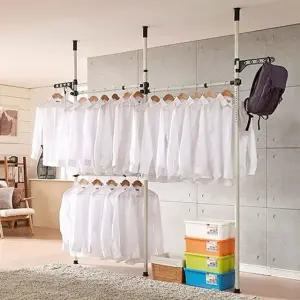 행거 버원행거 폴행거 38파이3단행거 3단 38파이 (WFJ75US)