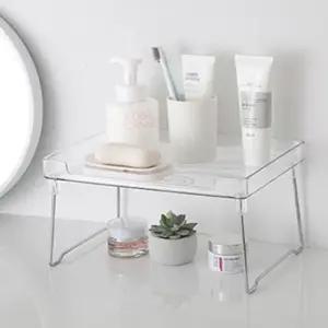 욕실모듈선반 1단 책상 정리선반 양념 접이식 (WFJ6GEC)