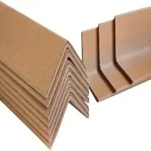 배송용 100팩 골판지 가장자리 보호대 - V-보드 코너 가드 및 박스 범퍼 스트립 액자 화물 상자용 포장 8개