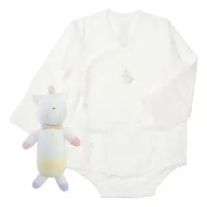 압소바 유아PG 배앙 코튼모달 배냇슈트+말 딸랑이2종세트(A1A130116)