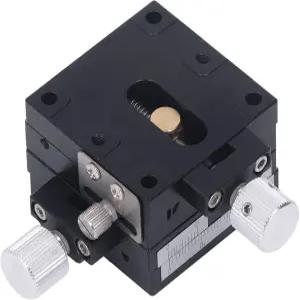 HGRVUTCFI XY 선형 스테이지 40 x 40mm 축 수동 알루미늄 합금 나사형 전문가용 트리밍 베어링 튜닝 플랫폼